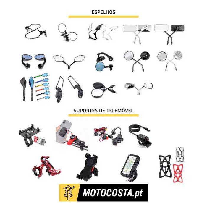 Promoção Acessórios e Equipamentos para Motociclismo - MOTOCOSTA