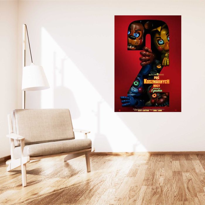 Plakat filmowy "Pięć koszmarnych nocy 2" 68 x 98 cm