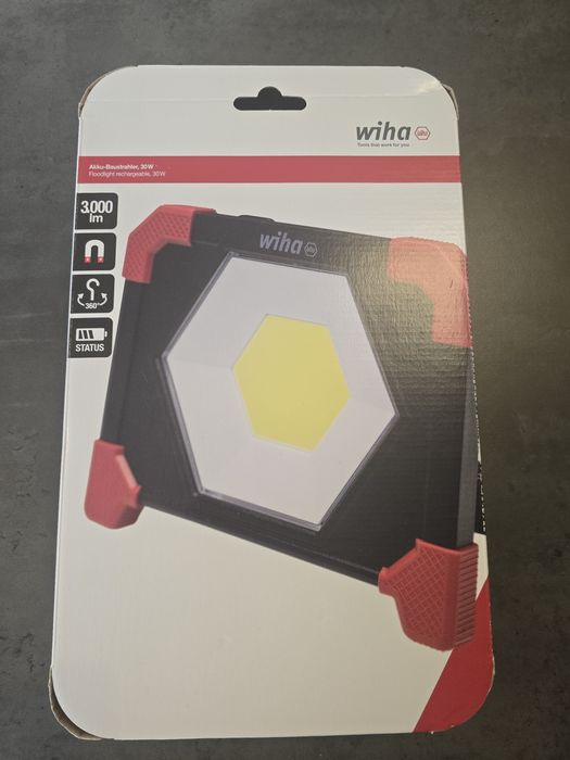 Reflektor / Lampa budowlana WIHA 3000lm