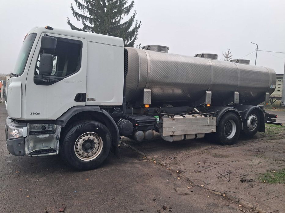 Молоковоз цистерна харчова водовоз Рено Преміум 380 DXI
