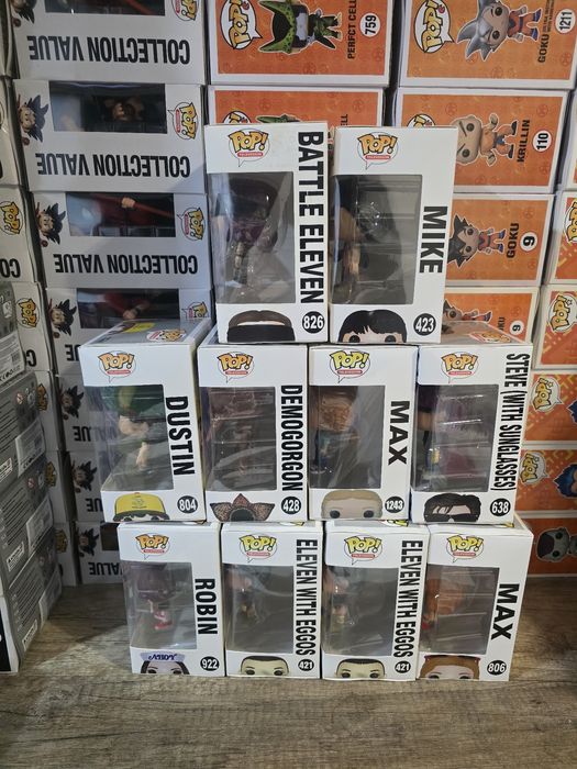 Pack stranger things figuras novas em caixa