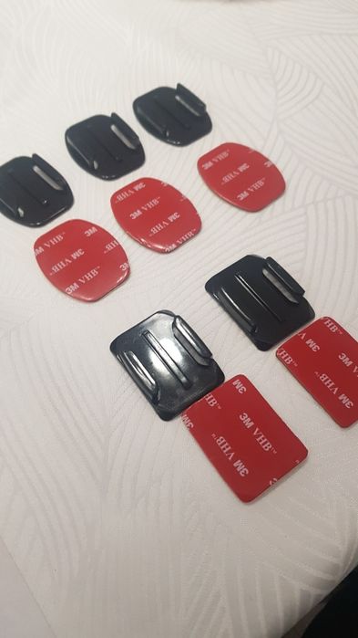 Mocowanie kamery. Taśma 3m i wsuwka. Gopro Sjcam Xiaomi Dji Osmo nowe