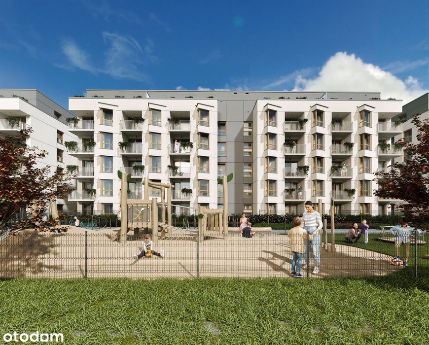 3-pokojowe mieszkanie 55m2 + balkon Bez Prowizji