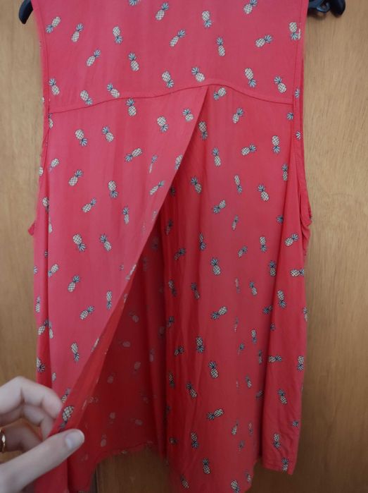 Blusa Rosa com Ananás