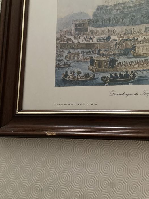 2 Gravuras de momentos historicos