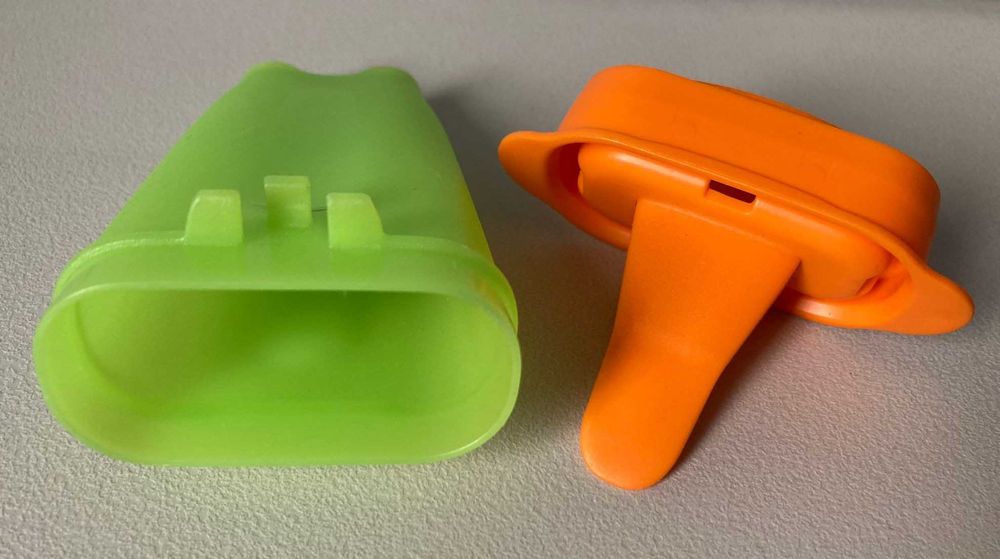 Conjunto de 4 Formas de Gelado Tupperware