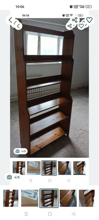 Regał ikea leksvik