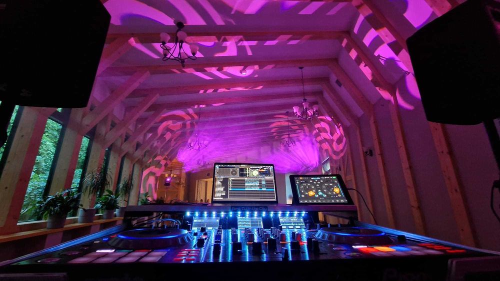 4x Ruchome głowy LIGHT4ME MOVING SPOT 60 światło dioda LED