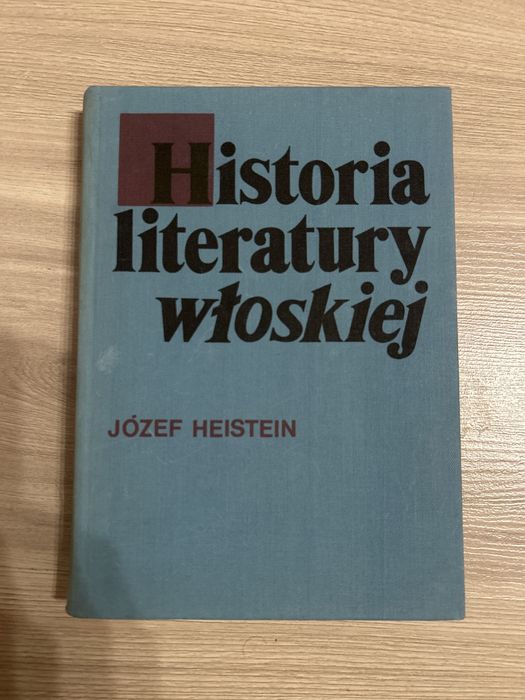 Historia literatury włoskiej J.Heistein