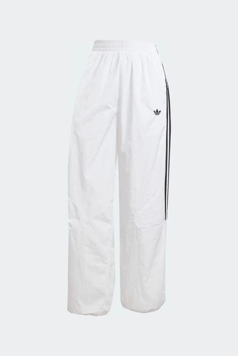 Оригінал спортивні штани Joggers TEAMGEIST TP JD0257 Donna Bianc  жіночі XS  білі спортивні повсякденні логотип оригінал смужки літо осінь демісезон