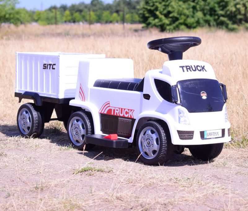 BAWIBUS.PL Autko auto na akumulator CIĘŻARÓWKA Z PRZYCZEPĄ jeździk TIR