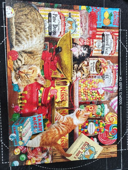 Puzzle trefl 1000 elementów koty cukiernia