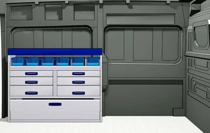 zabudowa warsztatowa busa Ducato Boxer Jumper Movano Sprinter