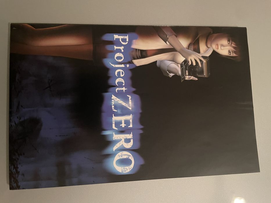 Manual jogo Ps2 Project Zero