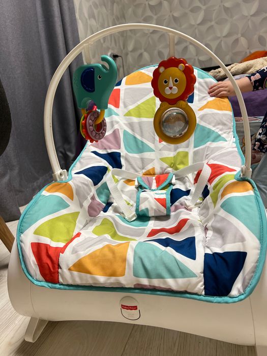 Шезлонг-гойдалка Fisher Price