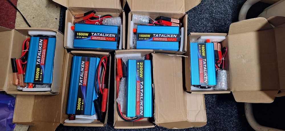 Распродажа Инверторы-1600W-2200W-3000W (чистый синус) Котлы. Синусоида