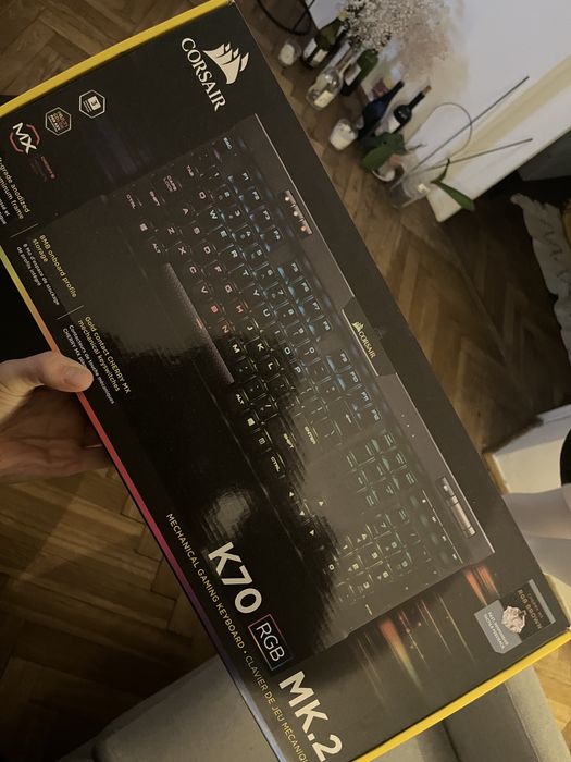 Klawiatura gamingowa Corsair K70