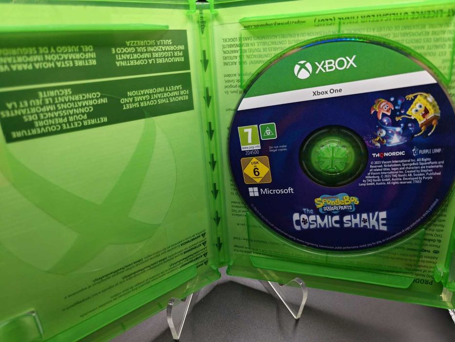 Gra na konsolę xbox one SpongeBob The Cosmic Shake