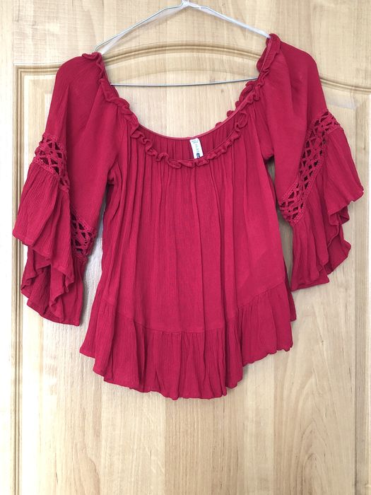 Krótka bluzka hiszpanka