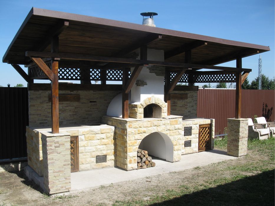 Муруємо Каміни Мангал Печі Бані