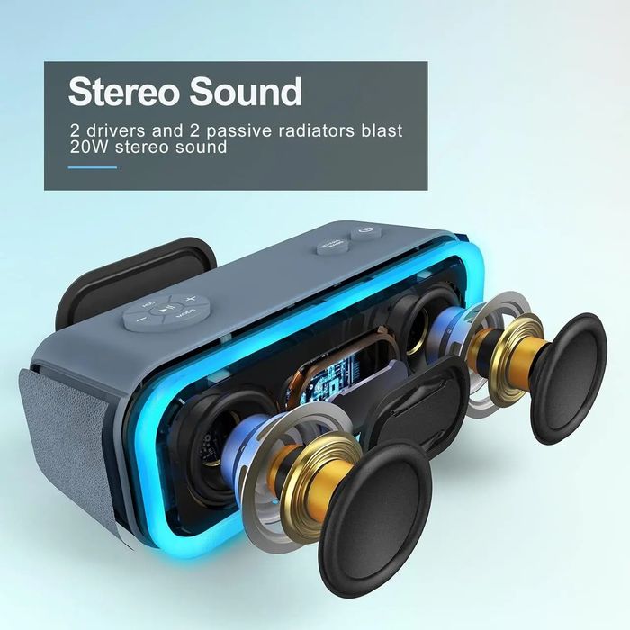 Bluetooth-динамік DOSS SoundBox Pro зі стереозвуком 20 Вт