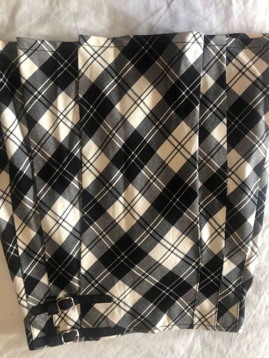 Saia Xadrez com Pregas