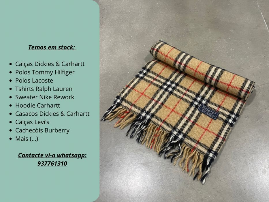 Cachecol Burberry Vintage