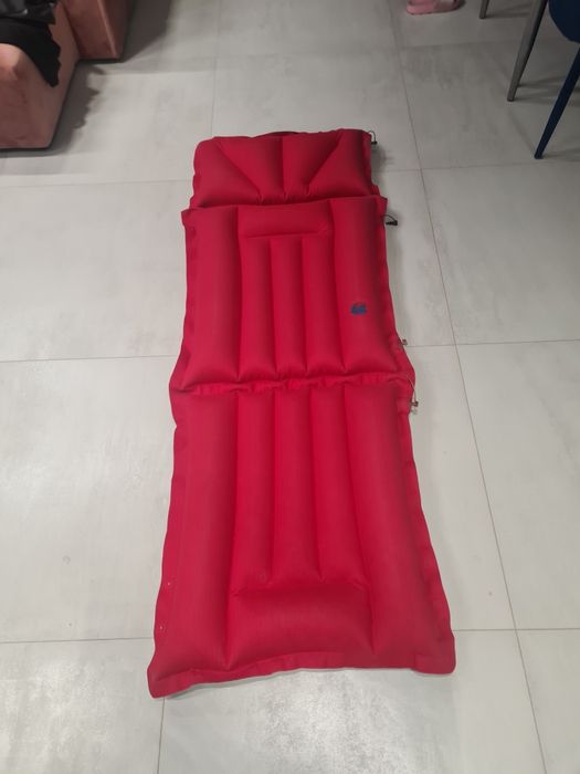 Sprzedam materac trzykomorowy z okresu PRL, oryginalny wzór, okazj