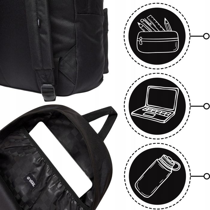 Plecak vans old skool czarny