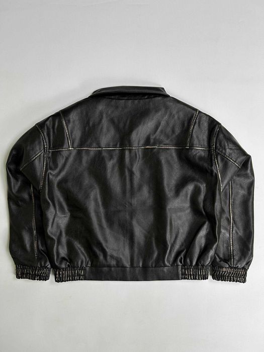 Бомбер чорний куртка курточка черная opium archive black jacket