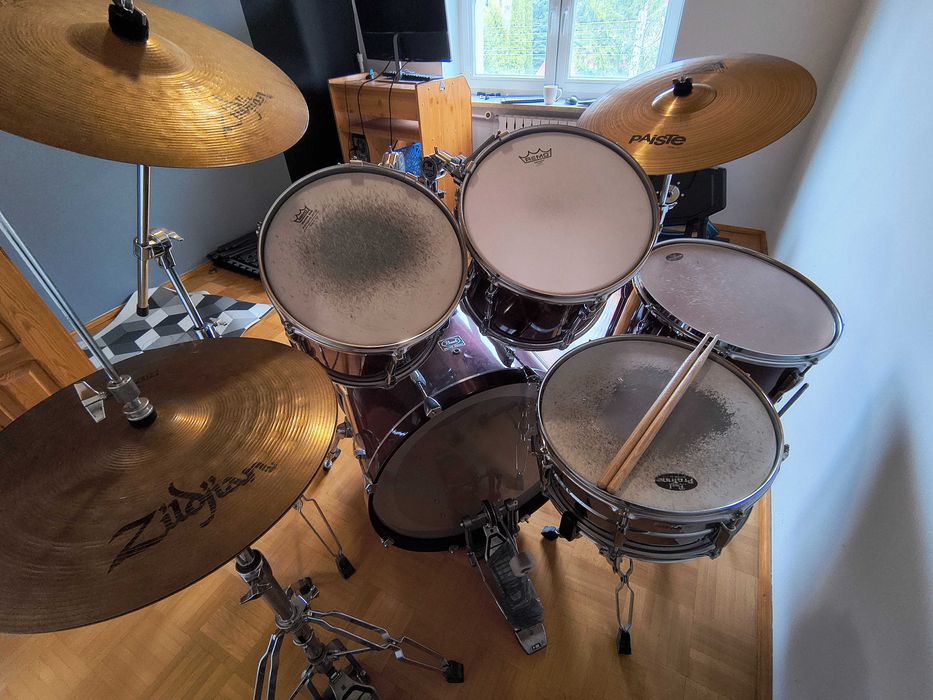 Perkusja Pearl export series lata 90 , super stan .