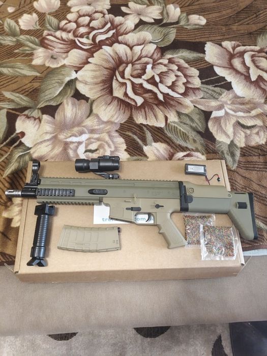 Продам Іграшковий автомат на орбізах FN SCAR.