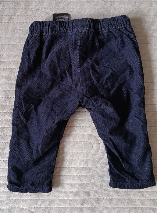 Spodnie sztruksowe H&M 68