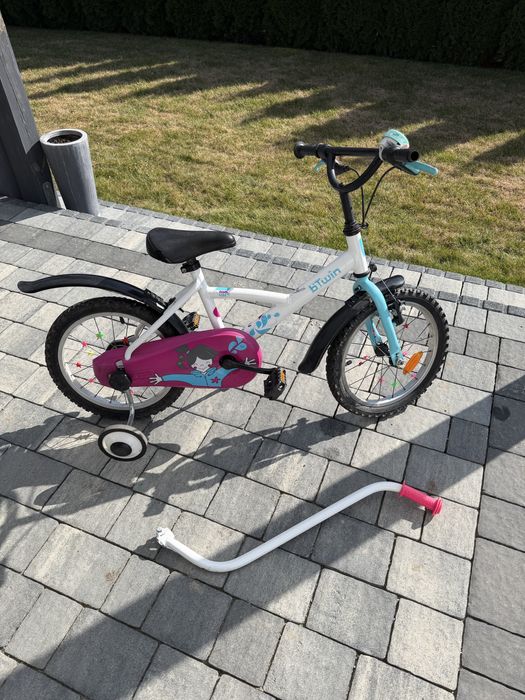 Rowerek btwin 16 z drazkiem i kolkami