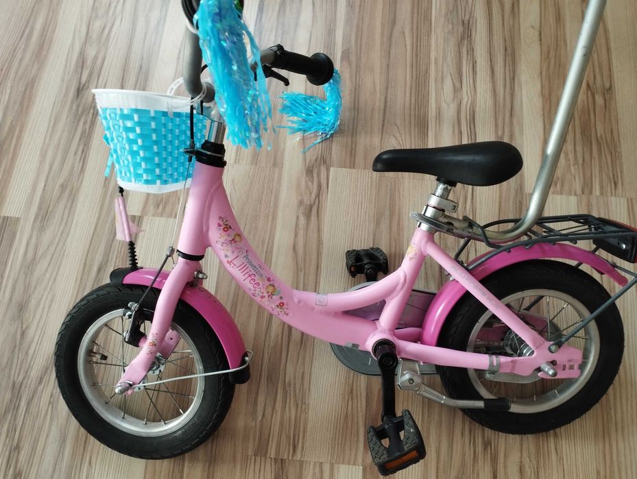 Rower Dziecięcy Puky Koła 12" Alu. +Kijek +Akcesoria Po Serwisie !!!