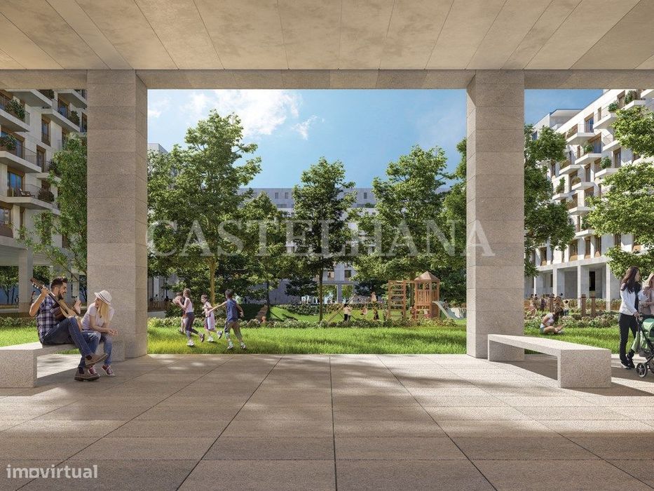 Apartamento T1 inserido no novo empreendimento na Alameda das Antas