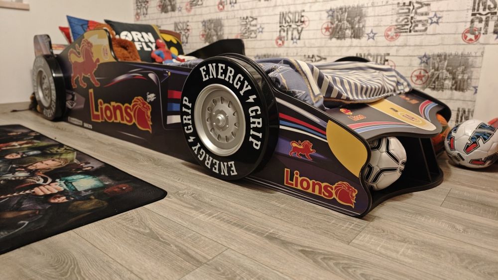 Cama carro F1 de criança