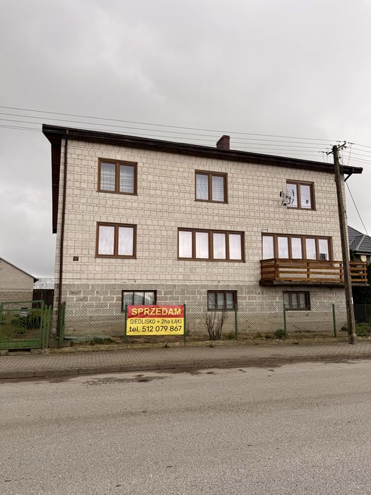 Dom na sprzedaż + 2ha łąki