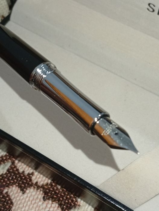 Esferográfica Sheaffer de tinteiro toda nova em caixa