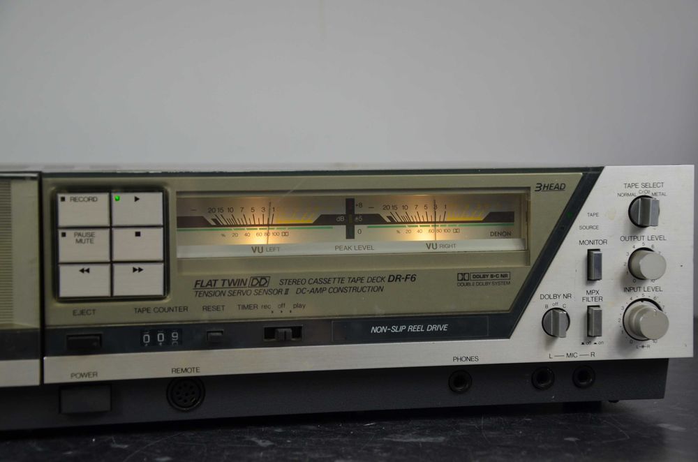 MAGNETOFON DECK DENON DR-F6 SUPER OKAZJA