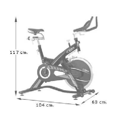 Bicicleta Spinning / Ciclismo Indoor Hi Power Duke H920 BH