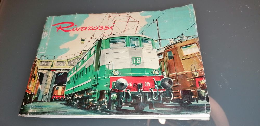 Catálogo original comboios rivarossi italy