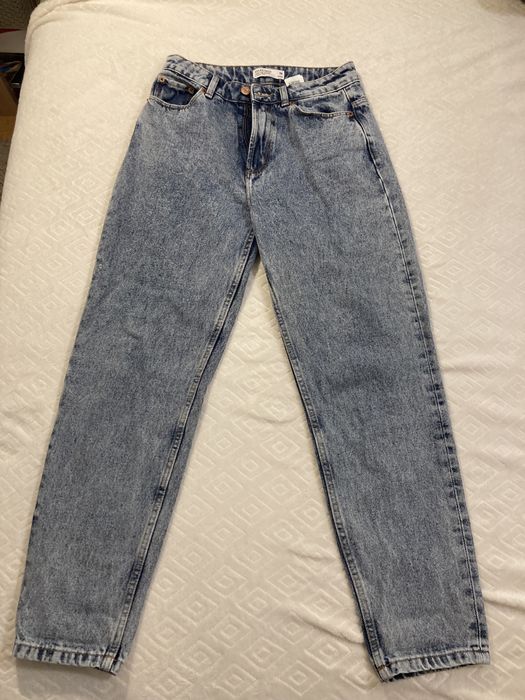 Jeansy mom w rozmiarze 36