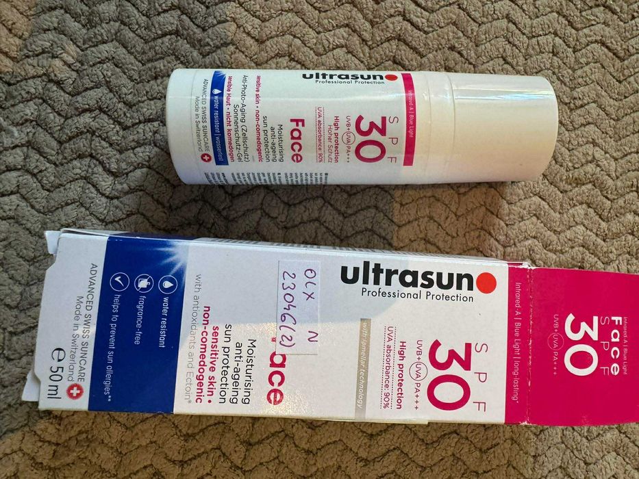 Ultrasun – Przeciwstarzeniowy krem do twarzy z filtrem SPF 30 50 ml 23046(2)
