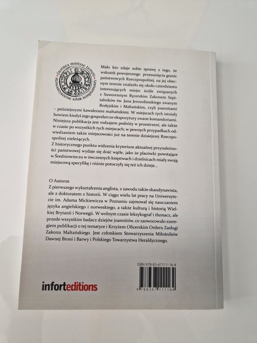 Przeoraty baliwaty komandorie Zakon św. Jana ... Tadeusz W.  Lange