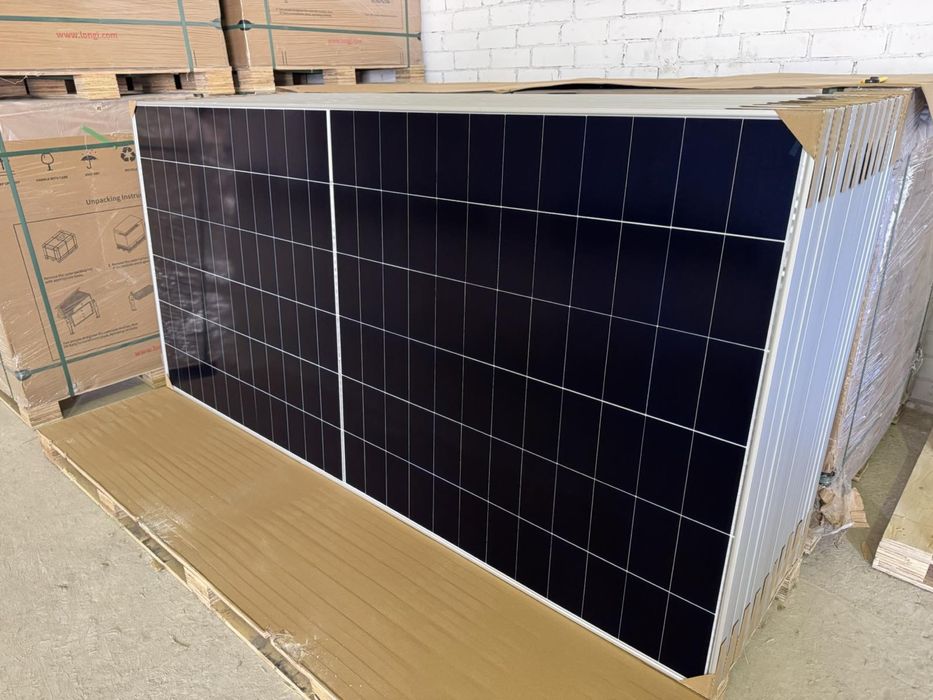 Сонячна панель Longi 645Вт Solar LR7-72HVD-645M Bifacial Hi-MO X10 NEW