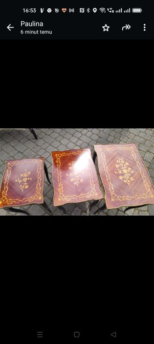 Stoliki kawowe w stylu Ludwikowskim ,starocie ,antyki