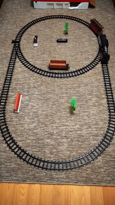 Игровой набор железной дороги. Комплект.