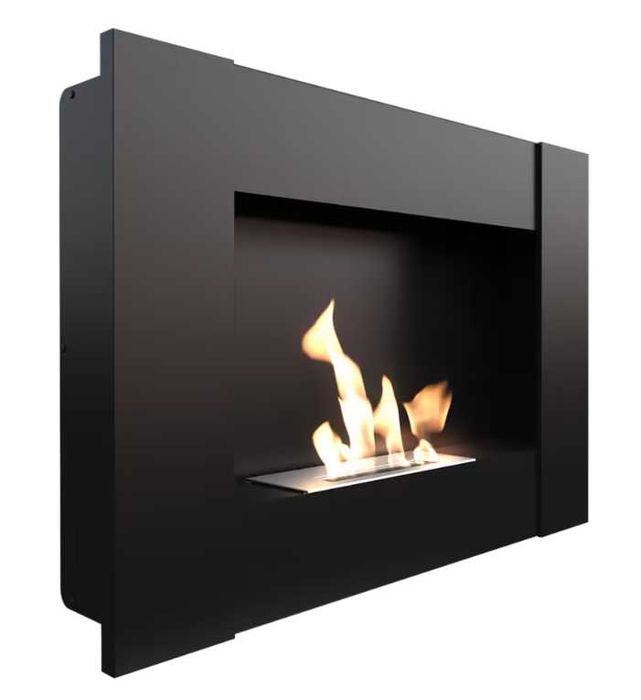 Biokominek BRAVO 2 CZARNY z szybą Kratki.pl Wyprzedaż Ekspozycji !!!