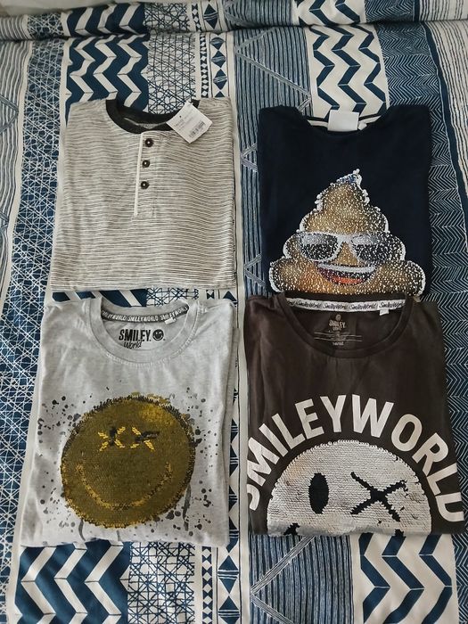 Camisolas  algodao 11/12 anos